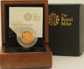 HALF SOVEREIGNS 2010  Elizabeth II PROOF FDC