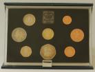 ENGLISH PROOF SETS 1984  Elizabeth II 1/2 P TO ONE POUND (8 Coins) 106,520 FDC