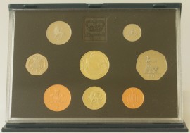 ENGLISH PROOF SETS 1995  Elizabeth II 1P TO TWO POUNDS (8 Coins) 100,000 FDC