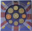 ROYAL MINT - UNCIRCULATED SETS 1998  Elizabeth II TWO POUND TO 1P (9 Coins) INCLUDES NEW TWO POUND AND TWO 50PS BU