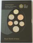 ROYAL MINT - UNCIRCULATED SETS 2008  Elizabeth II NEW CURRENCY ISSUE 1P to ONE POUND (7 Coins) BU