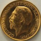 SOVEREIGNS 1925  GEORGE V MELBOURNE BU