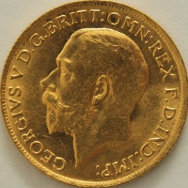 SOVEREIGNS 1925  GEORGE V SYDNEY  BU