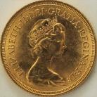 SOVEREIGNS 1974  Elizabeth II MACHIN BU