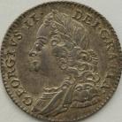 SIXPENCES 1757  GEORGE II SUPERB UNC.T.