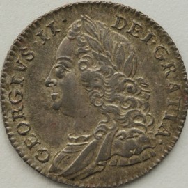 SIXPENCES 1757  GEORGE II SUPERB  UNC.T.