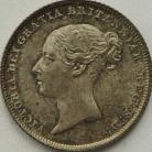SIXPENCES 1839  VICTORIA SCARCE - SUPERB UNC T
