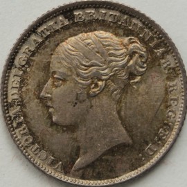 SIXPENCES 1840  VICTORIA SCARCE UNC T