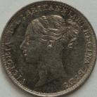 THREEPENCES SILVER 1886  VICTORIA GEF