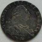 THREEPENCES SILVER 1795  GEORGE III GEF