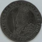 HALF CROWNS 1601  ELIZABETH I 7TH ISSUE FINE SILVER MM 1 S2583 GVF