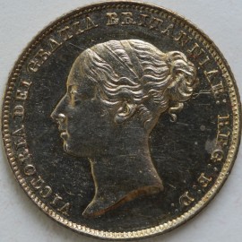 SIXPENCES 1851  VICTORIA  GEF