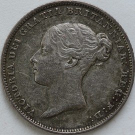 SIXPENCES 1851  VICTORIA  NVF