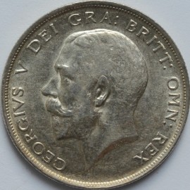 HALF CROWNS 1914  GEORGE V  GEF