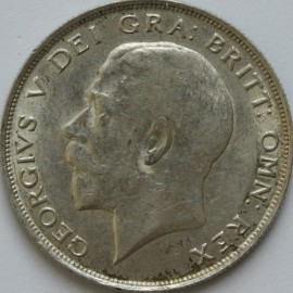 HALF CROWNS 1923  GEORGE V  GEF