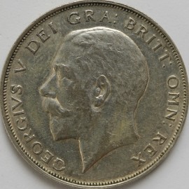 HALF CROWNS 1921  GEORGE V  NEF