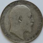 HALF CROWNS 1907  EDWARD VII GF