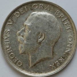 HALF CROWNS 1914  GEORGE V  GVF