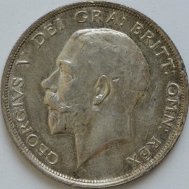 HALF CROWNS 1915  GEORGE V  GVF