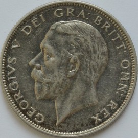 HALF CROWNS 1931  GEORGE V  GEF