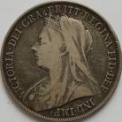 CROWNS 1899  VICTORIA LXIII SCARCE GF