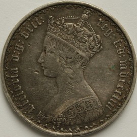 FLORINS 1853  VICTORIA  GVF