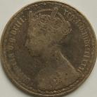 FLORINS 1881  VICTORIA DATE READS XXRI GF