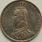 HALF CROWNS 1888  VICTORIA GVF