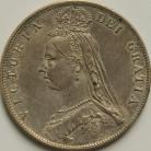 HALF CROWNS 1889  VICTORIA GVF