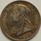 HALF CROWNS 1893  VICTORIA OLD HEAD GVF