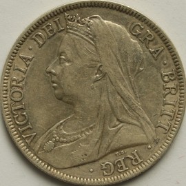 HALF CROWNS 1897  VICTORIA  NEF