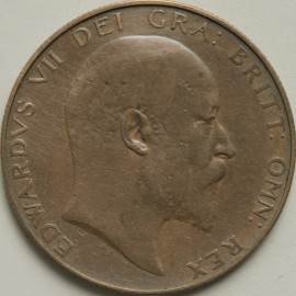 HALF CROWNS 1903  EDWARD VII RARE GF