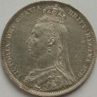 SHILLINGS 1891  VICTORIA GEF