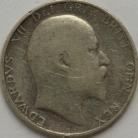 SHILLINGS 1905  EDWARD VII VERY RARE F