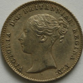 GROATS 1842  VICTORIA  UNC LUS