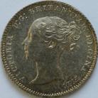 GROATS 1845  VICTORIA SCARCE UNC LUS