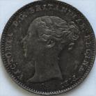 GROATS 1845  VICTORIA SCARCE GEF