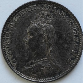 GROATS 1888  VICTORIA      UNC T