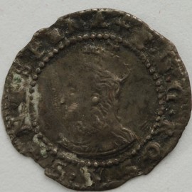 ELIZABETH I 1577 -1581 ELIZABETH I Penny 5th issue mm greek cross  NVF