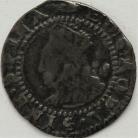 ELIZABETH I 1584 -1586 ELIZABETH I HALFGROAT. 6th issue. Without rose and date. MM Hand. NVF