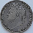 CROWNS 1822  GEORGE IV TERTIO GF