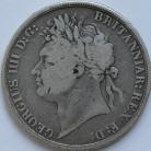 CROWNS 1822  GEORGE IV TERTIO F