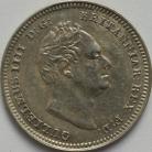 THREEPENCES SILVER 1835  WILLIAM IV  UNC LUS 