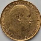 SOVEREIGNS 1904  EDWARD VII PERTH GEF