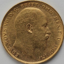 SOVEREIGNS 1904  EDWARD VII PERTH GEF