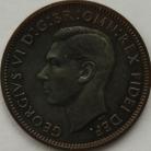 FARTHINGS 1949  GEORGE VI BRONZE PROOF EXTREMELY RARE ONLY 15 KNOWN FDC
