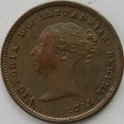 HALF FARTHINGS 1842  VICTORIA VERY SCARCE NEF