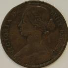 PENNIES 1864  VICTORIA PLAIN 4 GF