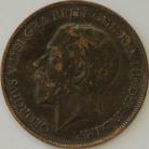 PENNIES 1912 H GEORGE V SCARCE GVF