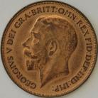 PENNIES 1913  GEORGE V F177 NEF